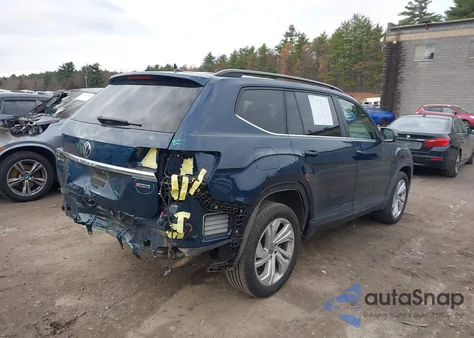 2021 Volkswagen Atlas 3.6L V6 Se W/Technology from USA, damaged, VIN 1V2KR2CA6MC538557